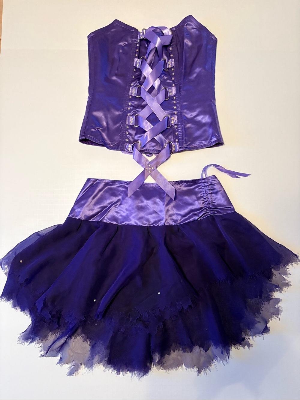 Kacey Montoya’s Closet | Sotto Violet Corset and Layered Tulle Skirt